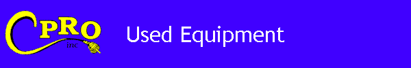 Used Equipment